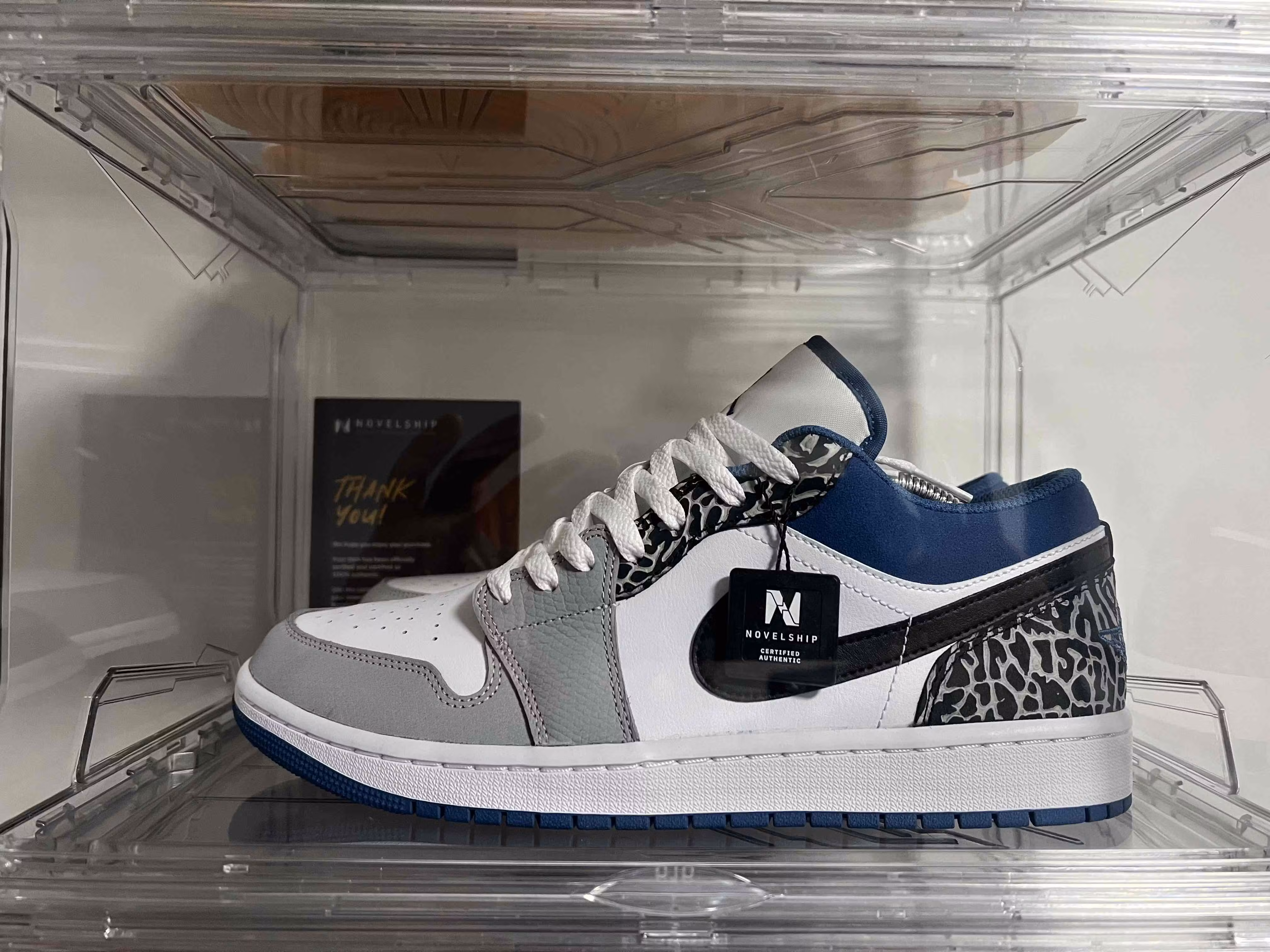 Air Jordan 1 Low 'Indigo' DM1199-140 Air Jordan 1 Low 'Indigo' DM1199-140